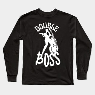 Double Bass, Double Boss, Double Bass Long Sleeve T-Shirt